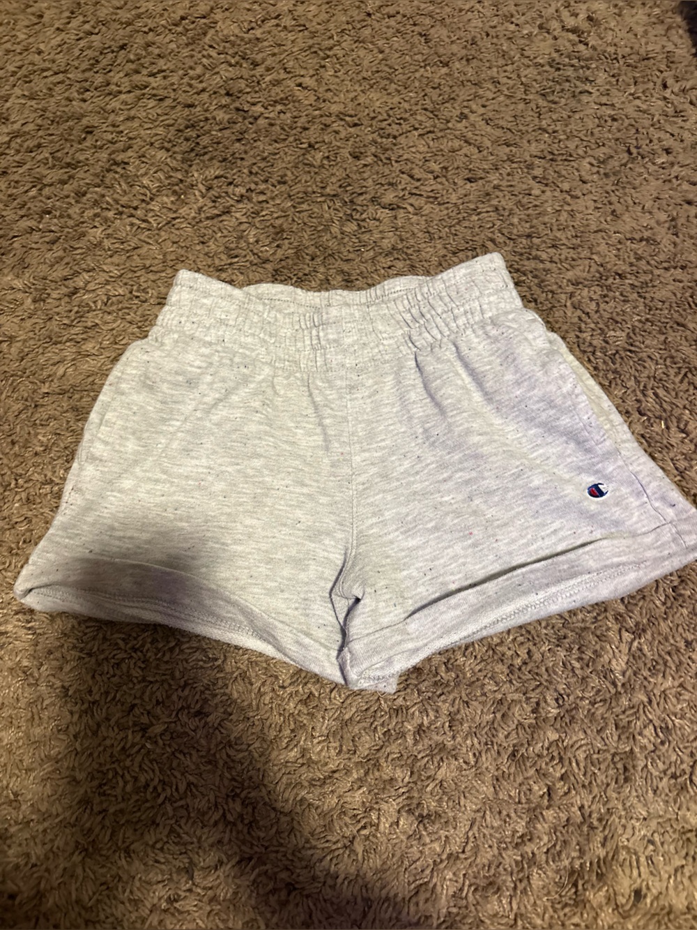 Champion Heather Gray Women's Athletic Pull-On Shorts